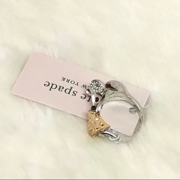 NWT KATE SPADE ♠️ YEAR OF THE RAT RING -7 - Picture 9 of 10